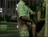 Putaria na rua de SP com novinha